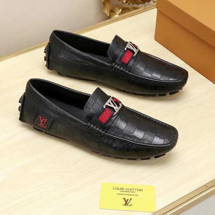 ☻ KORTING SEPATU SLIP ON PRIA ORIGINAL☻ SEPATU PRIA / MIRROR QUALITY / IMPORT LV Z85 KORTING