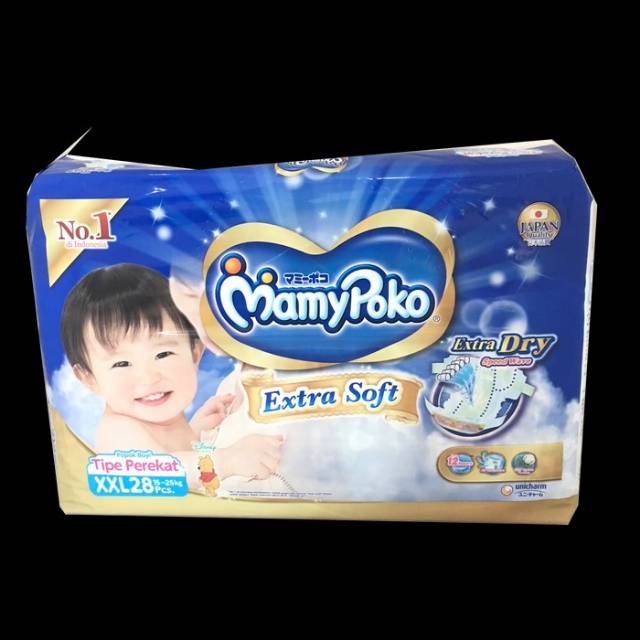 Mamypoko extra 4dry extra soft XXL28