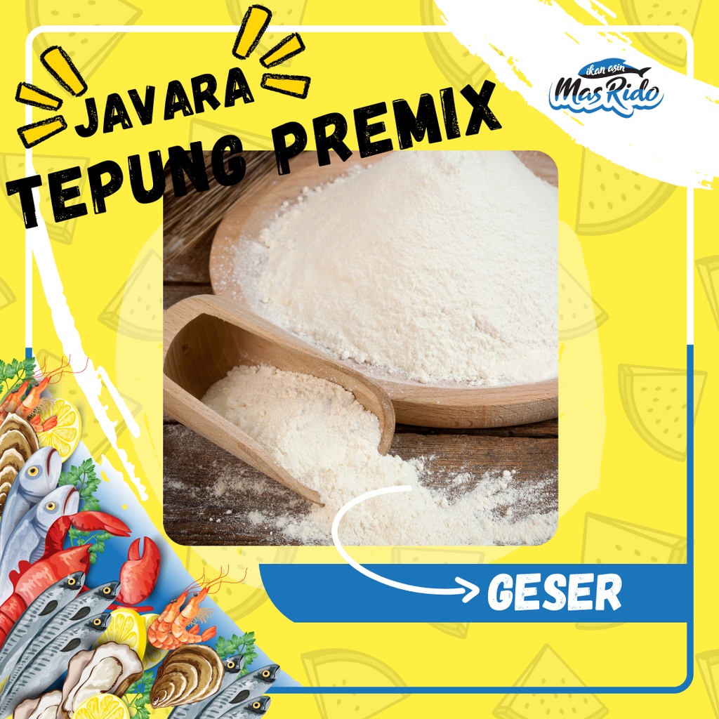 

Javara Tepung Premix Bebas Gluten 500 Gram Tepung Bebas Gluten Premium