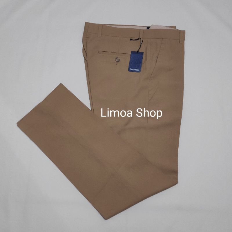 Celana Kerja Formal STANLEY ADAMS Slim Fit Warna Khaki ( Matahari) SA 03