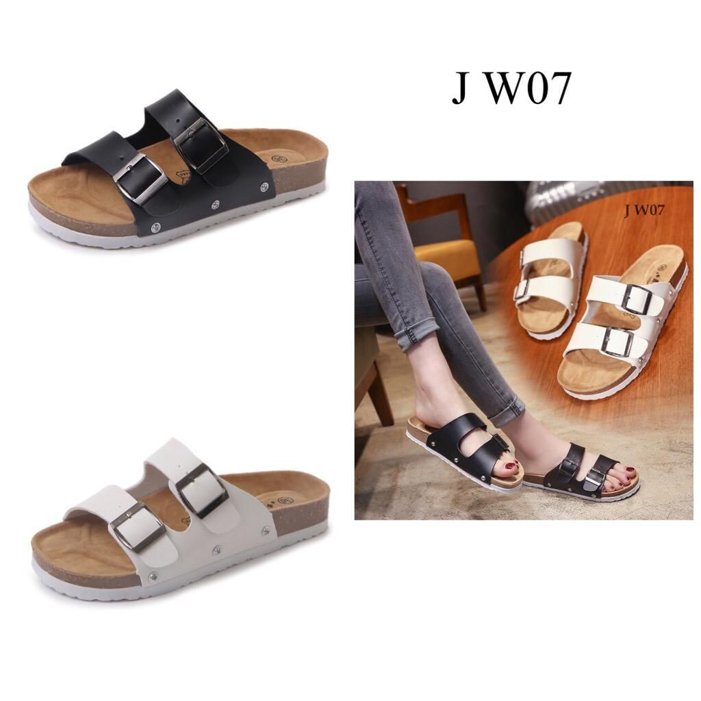 SANDAL FLATBED SLIP WANITA FASHION ZAINA W07 (SALE)