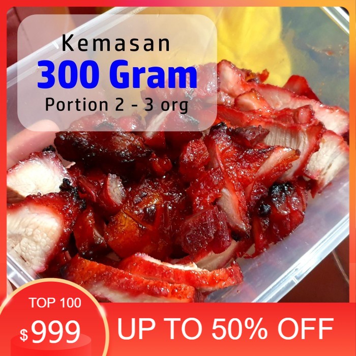 

Sedang discount Nyamnyam Kitchen - Babi Panggang Manis / Babi Merah (Kemasan 300gram)