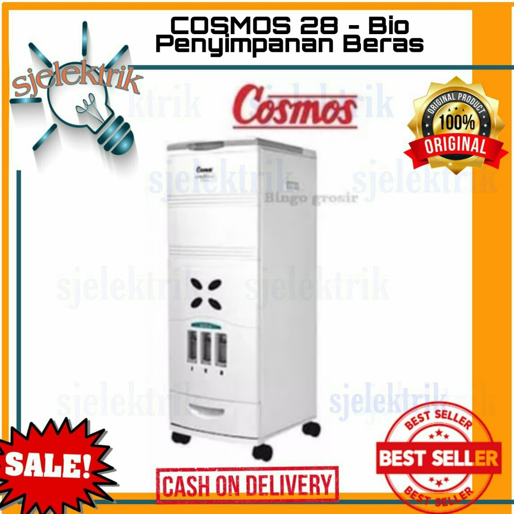 

Cosmos SPB 28 Bio TP Sarana Penyimpanan Beras /Rice Box