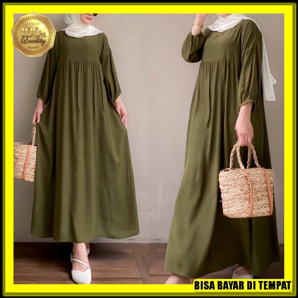 Baju Pesta Wanita Muslim Kondangan Brukat Mewah Elegan Gaun Muslimah Terbaru 2021 2022 Maxy Hiliya J