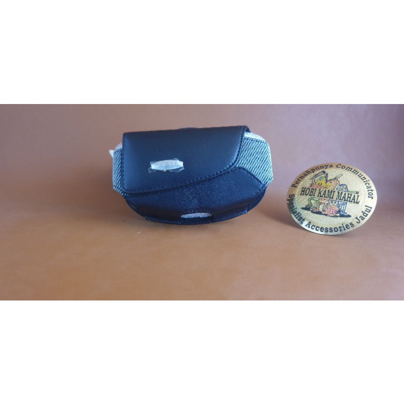 carrying leather pouch wadah dompet case nokia ngage n gage qd dan 3300 3300b