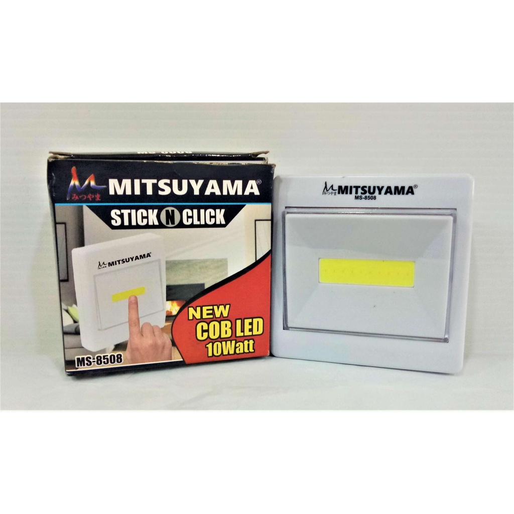(C025) Lampu LED Stick Touch Lamp Mitsuyama / Lampu Baterai Dinding Darurat Portable