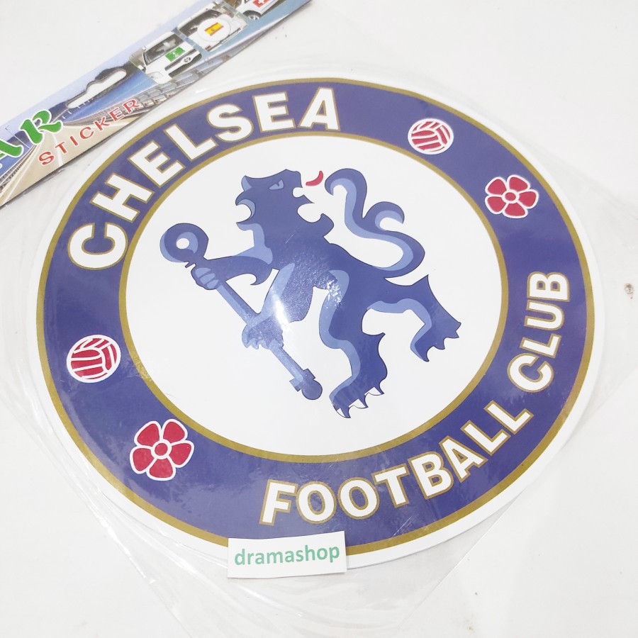 Tempelan sticker stiker mobil Logo klub club sepak bola fc chelsea celsi fc