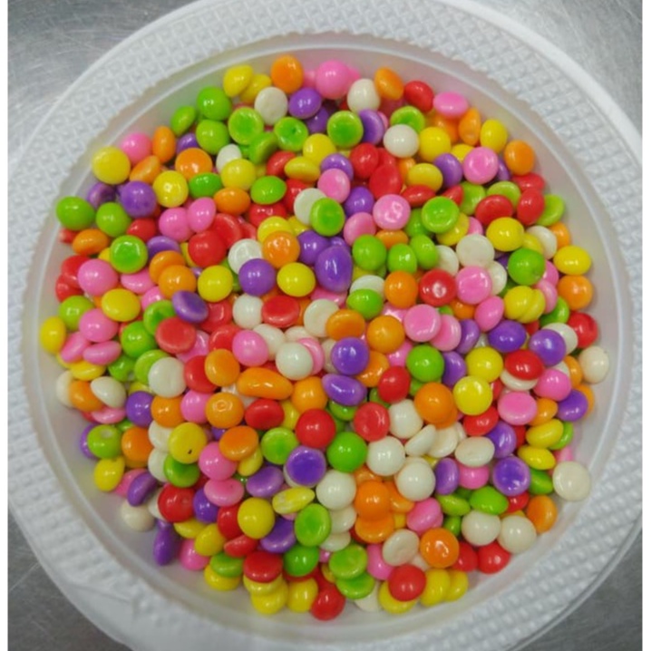 

CHOCO CHIPS WARNA L'AGIE / RAINBOW CHIPS Lagie 100gr UNTUK TOPPING POP ICE DAN LAIN LAIN