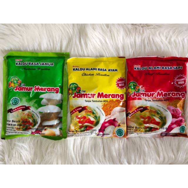 

Bumbu kaldu jamur merang 250 gr