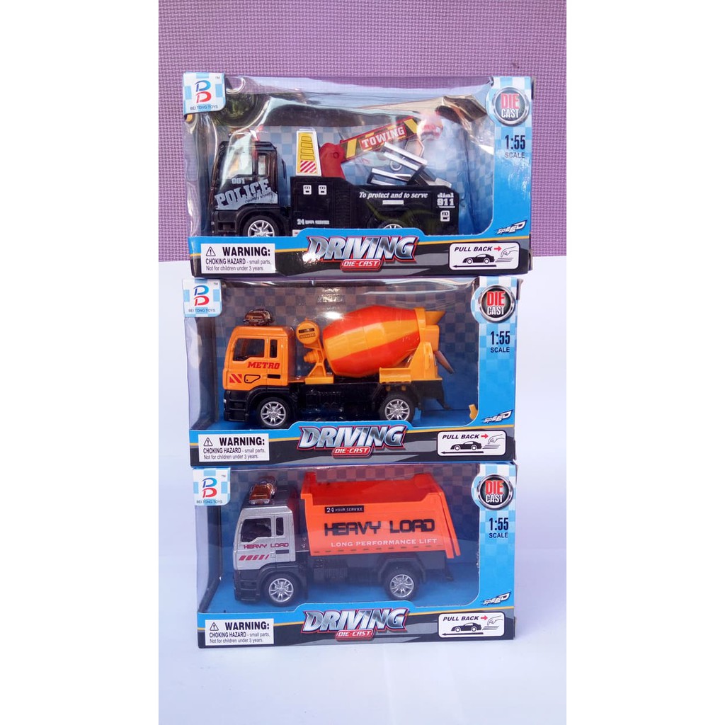 Mainan Diecast Mobil Truck Driving Diecast Shopee Indonesia