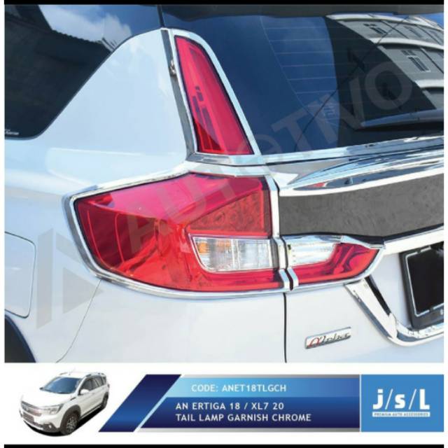 Garnish belakang XL7 xl7 chrome tail lamp garnish jsl