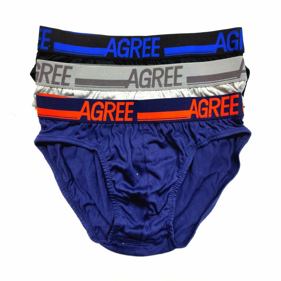 3 Celana Dalam Pria AGREE SPORT OC25ASJE CD Underwear Pakaian Dalam