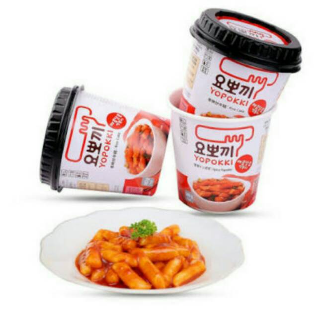 

Spicy Yopokki Cup 140g Tteokbokki / Rice Cake / Topokki