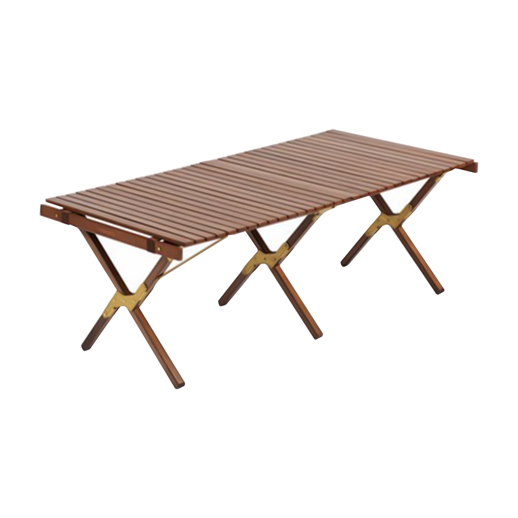 Jual Naturehike NH19JJ009 Meja Lipat Portable Wood Roll Table | Shopee ...