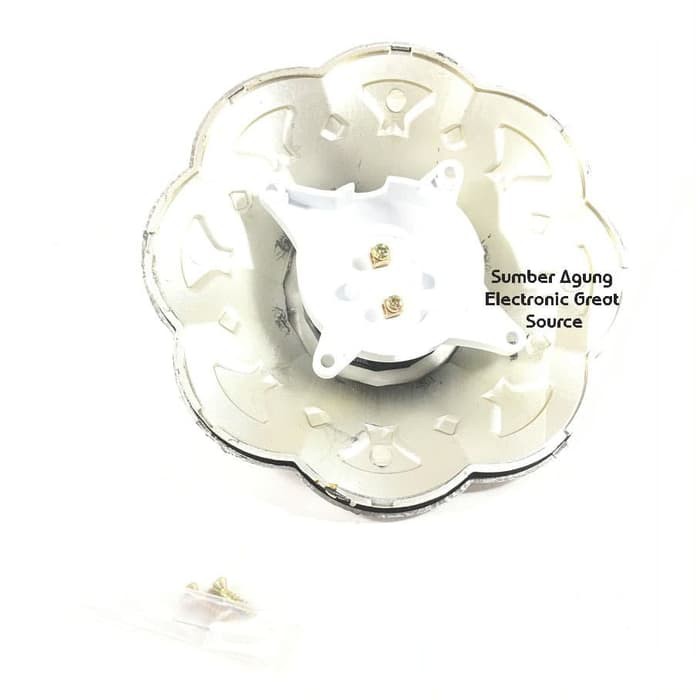 DPS016HS Dexicon Fiting Plafon Tempel Ukir Silver Batik Modern Gold Cl