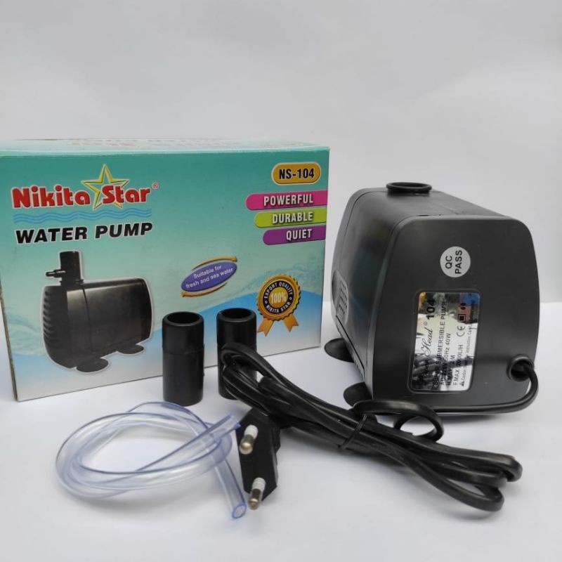 NIKITA STAR NS 104 POWER HEAD POMPA CELUP KOLAM AQUARIUM 2000 L / H