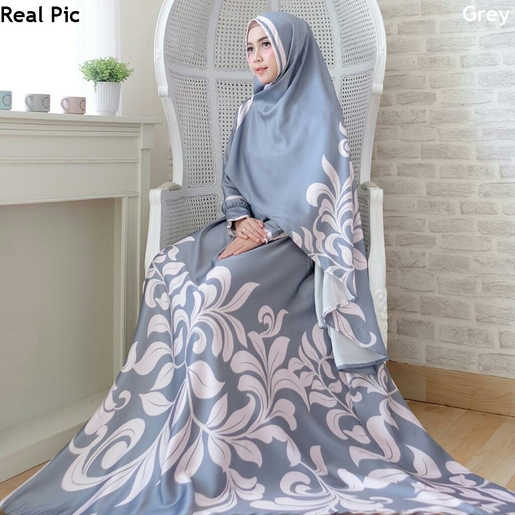 HOPYLOVY - GAMIS WANITA HASNA SYARI MAXMARA (Real Pic)