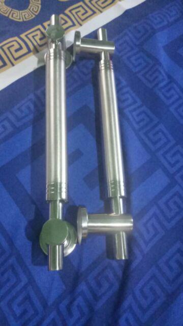 Handle Pintu Sunduk Tarikan Pintu 33 Cm Gagang Pintu Rumah Bulat Kunci Stainless Minimalis Door Pull