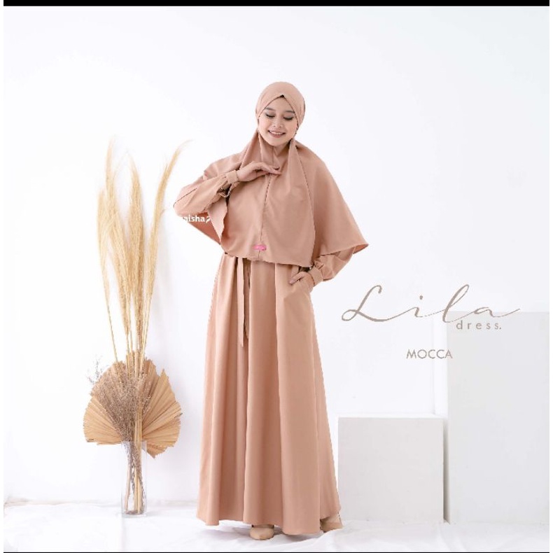 Baju muslimah/dress muslimah..(Lila dress)