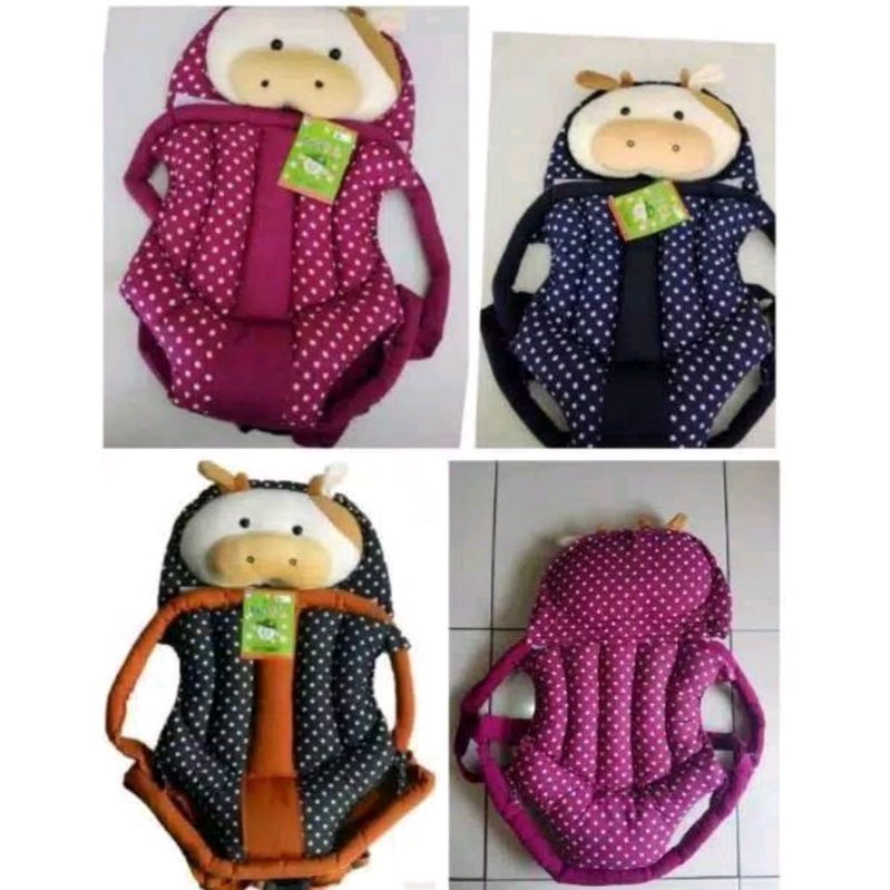 GENDONGAN BAYI DEPAN KIDKA BONEKA-GENDONGAN BAYI RANSEL 2 IN 1-GENDONGAN BAYI DEPAN KIDKA TULANG