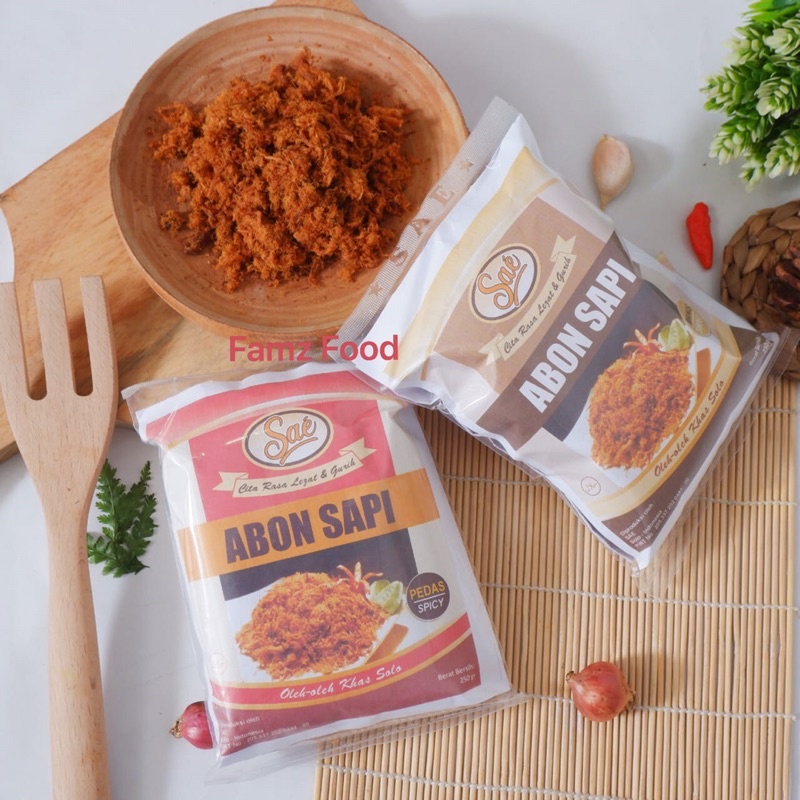 

Abon SAE abon sapi asli Solo 250 gram