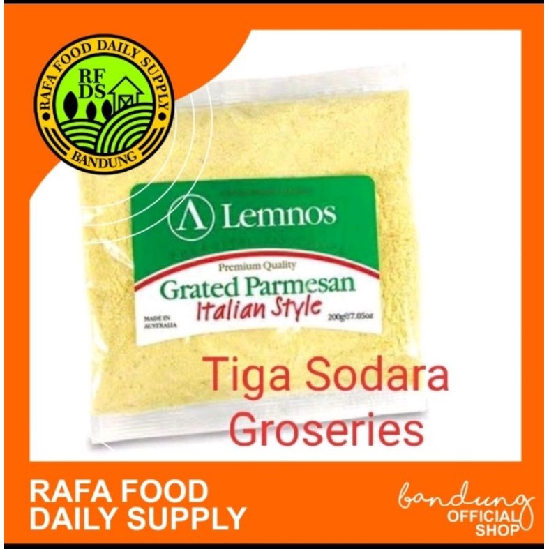 

Lemnos Parmesan Cheese 250 GR / Grated Parmesan / Parmesan Parut / Parmesan Australia/ Parmesan Bubuk