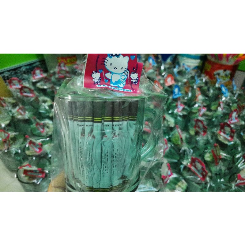 

Permen Roko isi 20 berhadiah gelas