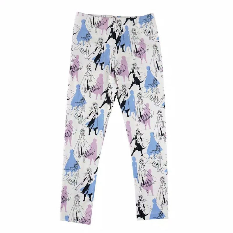 KIDS ICON legging frozen anak perempuan size 04-12 tahun