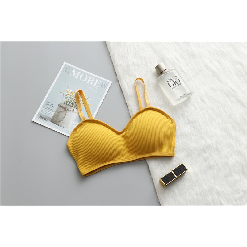 ☀ Sunly ☀ A026 Bra Wanita Tanpa Kawat Bahan Halus Pakaian Dalam Bralette Push Up Elastis Sexy