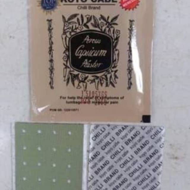 Koyo Cabe Sachet - Nyeri Otot Pinggang/Keseleo