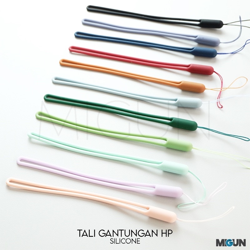 Tali Gantungan Handphone Bahan Silicone Tahan Lama Tidak Cepat Rusak Kualitas Bagus