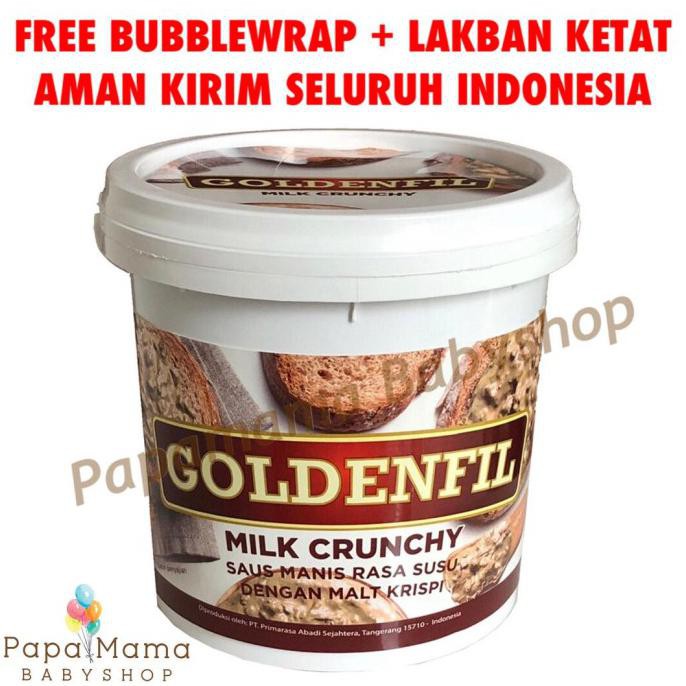

PROMO Goldenfil Choco Hazelnut Spread Selai Manis Gurih 1Kg - Milk Crunch HEMAT Kode 268