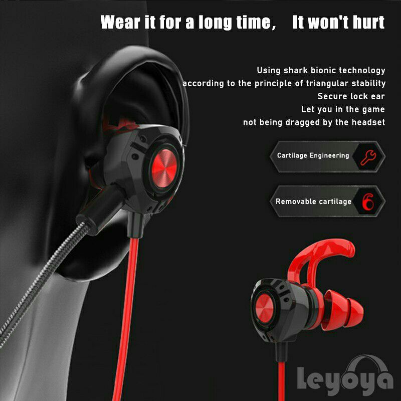 Headset Gaming Leyoya G80 Extra Bass