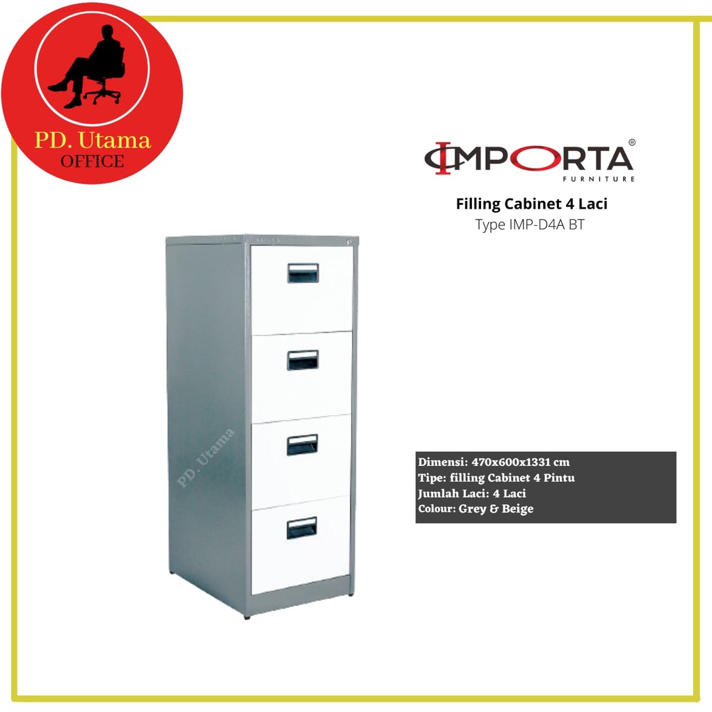 Filling Cabinet Importa IMP-D4A BT Filling Kabinet/Lemari