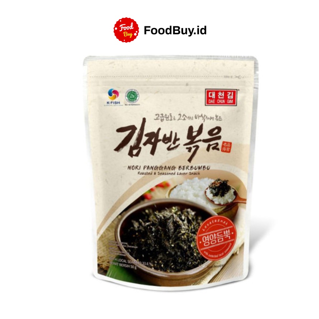 

Dae Chun Gim Nori Panggang Berbumbu 50 gr