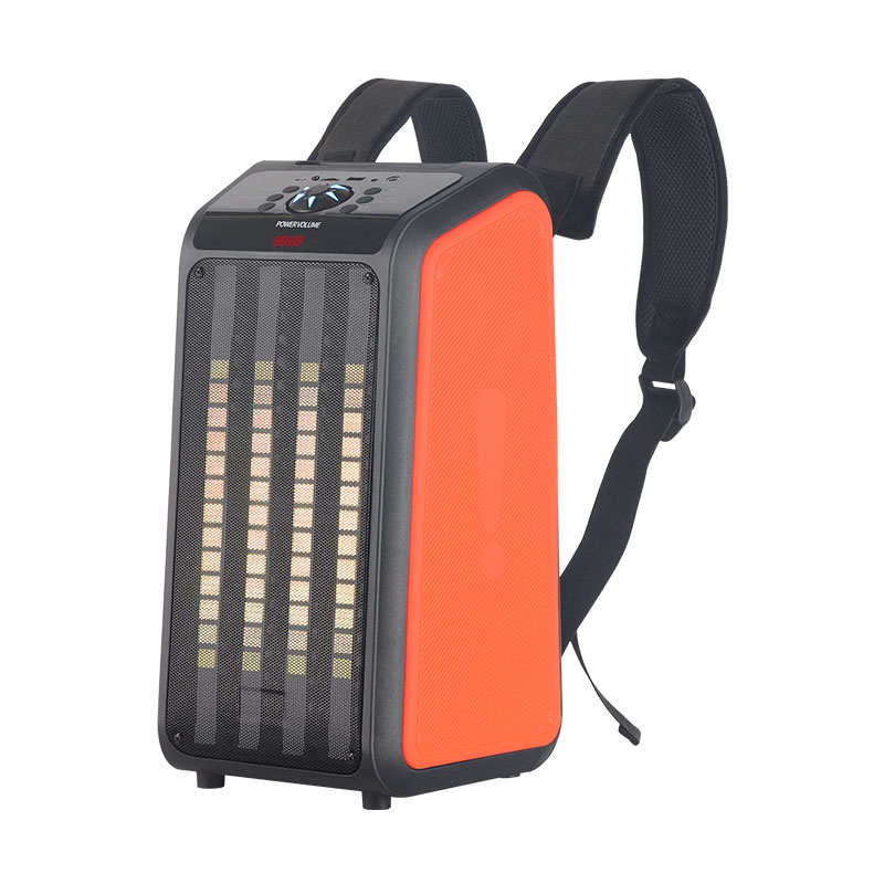 Speaker GPOWER Bluetooth GS-65 BACKPACK FREE MIC Karaoke Super Bass Speaker Aktif Portable suara nge