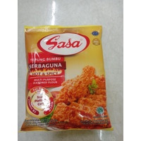 

sasa tepung bumbu serbaguna hot and spicy 210 gram bervitamin