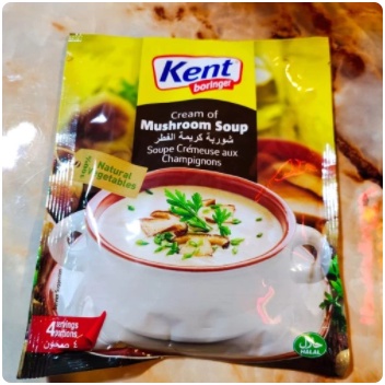 

Kent Boringer Cream of Chicken Soup / Kent Chicken Cream Soup 71 Gr