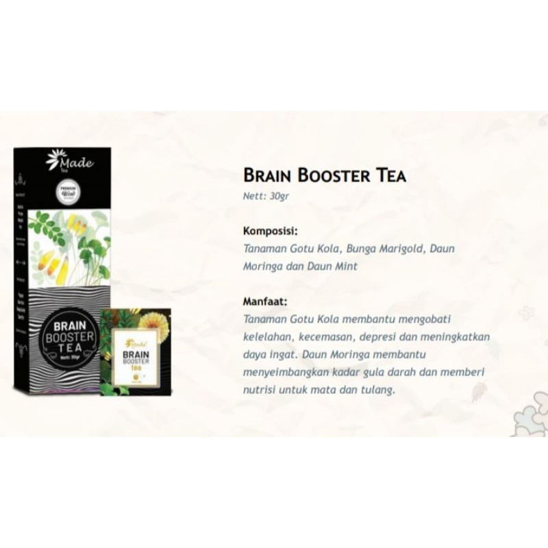 

Brain Booster Tea