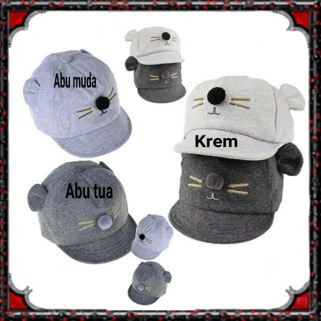 TOPI LITTLE MOUSE ANAK/BALITA