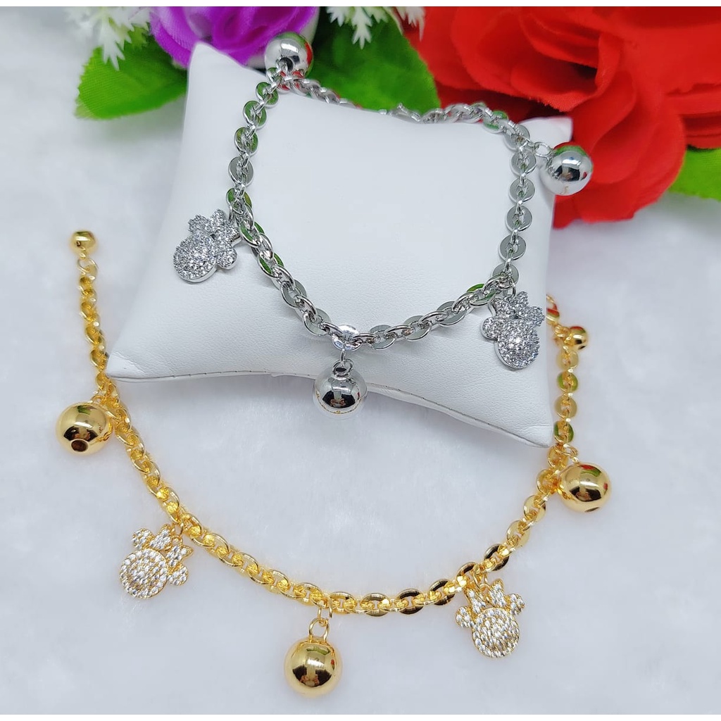 Xuping gelang  mata full lapis emas 662