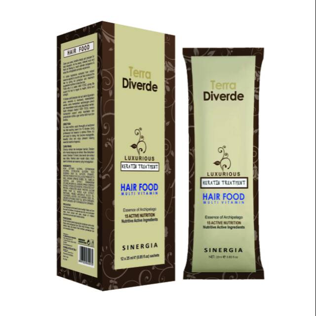 Masker rambut terra diverde