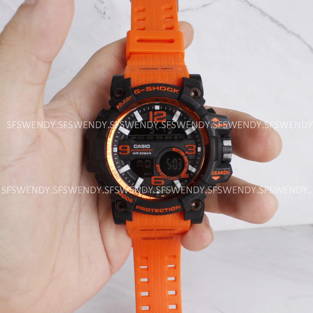 MODEL TERBARU !!!  GG-1000 Hijau Kuning Orange Army Jam tangan digital pria &amp; anak anti air