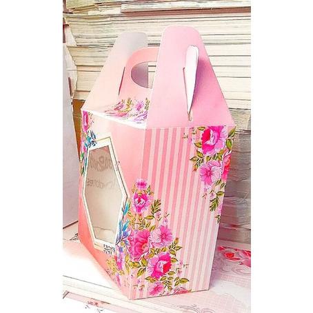 

PROMO Box mangkok twotone uk 15x8x15 Pink Sembur DISKON