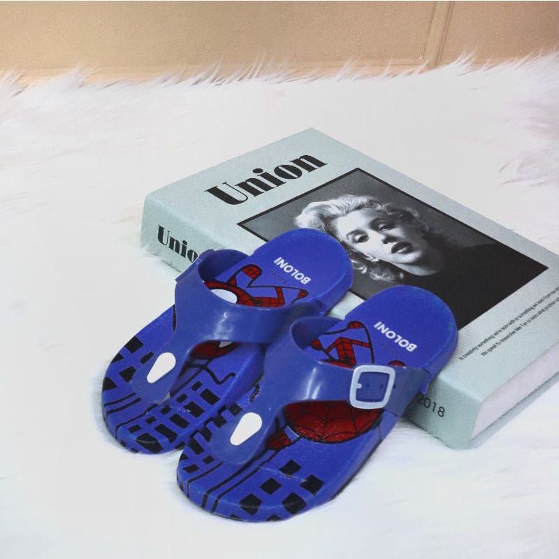 sandal jepit anak laki laki spiderman 2 3 4 5 6 7 8 9 10 th sandal anak Cowok keren sandal karet sandal trendy