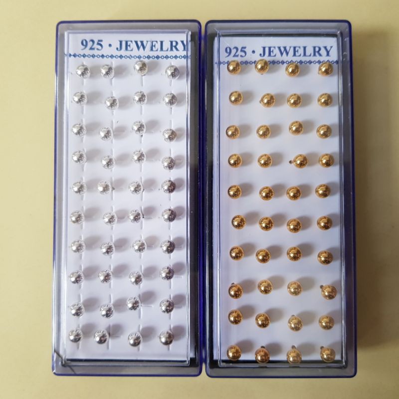 Anting Giwang Pentol Gotri Kemasan Box Mika Grosir