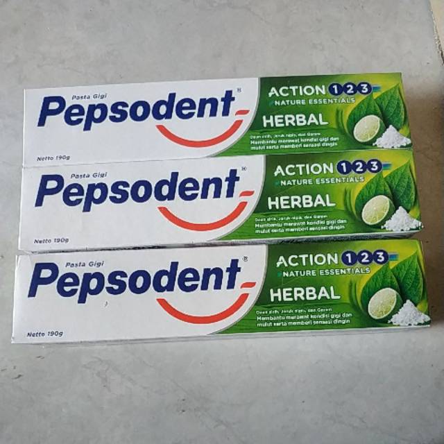 Pepsodent herbal 190g