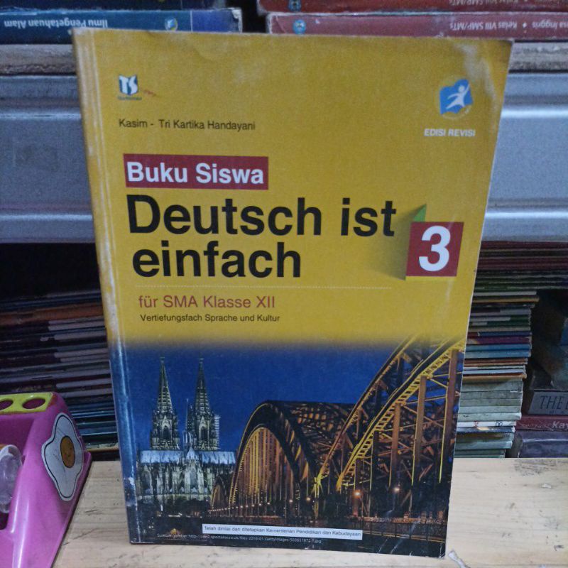 tiga serangkai bahasa jerman deutsch ist einfach kelas XII