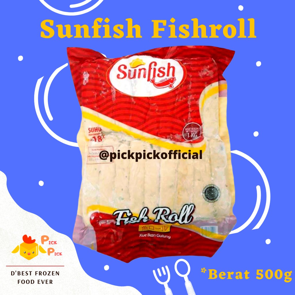 

Sunfish Fishroll 500g