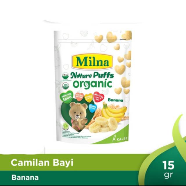 Milna Organic puff 15 gr